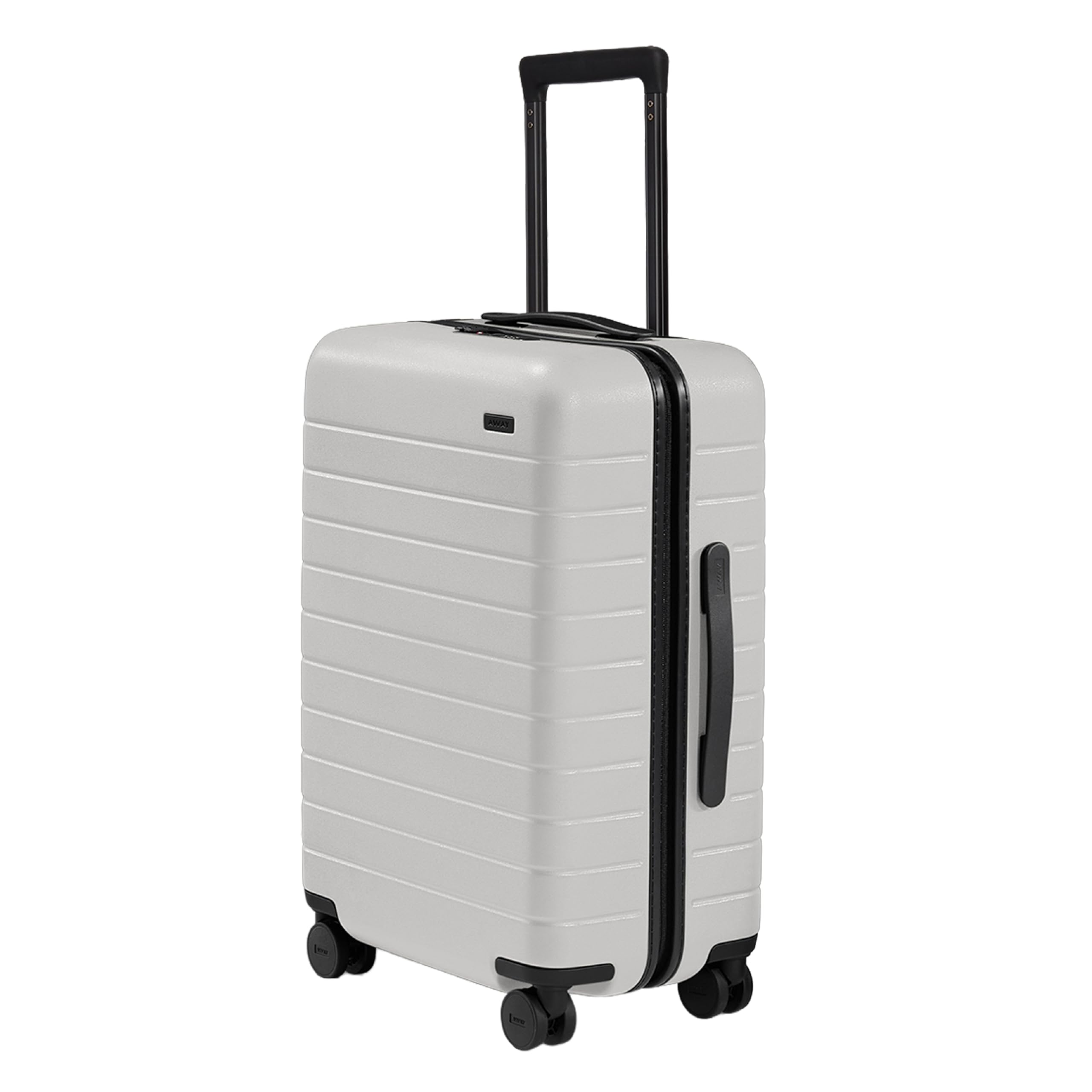 Away Bigger Carry-On Luggage - 23-Inch Lightweight Hardside Suitcase with 360° Spinner Wheels, Interior Compression System, TSA-Approved Lock - Cloud Gray